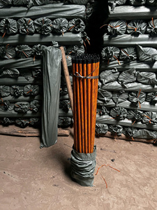 Durable Simple Wooden Broom Stick with PVC Coating for Broom and <b>Mop</b> <b>Handles</b> Floor Cleaning Tool wooden grain PVC coated - Product Image 6