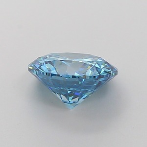 Diamant CVD rond exclusif de 3,07 carats, bleu vif fantaisie, clarté VS1, polissage excellent, pierre précieuse cultivée en laboratoire, non montée. - Product Image 2