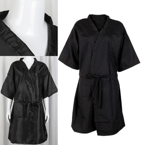 Peignoir imperméable de haute qualité pour femme, kimono, cape de coiffure personnalisée, robe de spa et de salon, uniforme de travail, prix abordable - Product Image 6