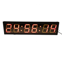 Chronomètre à led Programmable Jumbo de 4 pouces, horloge, moniteur d'activité physique, boxe