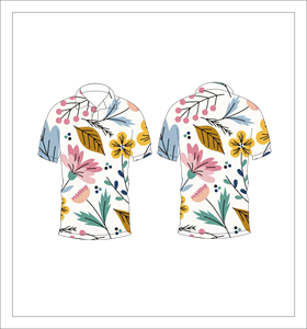 Women Floral Print Polo <b>Shirt</b> Short Sleeve Casual Summer <b>Collared</b> <b>T</b> <b>Shirt</b> Soft Breathable Fashion Top - Product Image 3