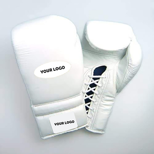 Best Quality Cowhide Leather Customized Comfortable Lightweight Breathable <b>Moisture</b>-Wicking Professional Winning Boxing <b>Gloves</b> - Product Image 4