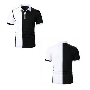เสื้อโปโลชายพิมพ์โลโก้ตามสั่ง ผ้าฝ้าย 100% แห้งเร็ว ระบายอากาศดี แขนสั้น รับผลิตแบบ OEM ODM ขายส่ง MOQ ต่ำ - Product Image 6