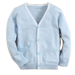 Conjuntos de Suéteres de Algodón con Puntos de Colores y Logotipo Personalizado para Niños Pequeños, Conjuntos de Ropa de Invierno, Pantalones de Punto Grueso Acanalado, Suéter de Manga Larga para Niños - Product Image 4