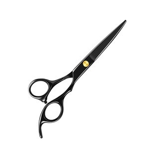 Ensemble de coupe de cheveux professionnel en acier inoxydable avec logo personnalisé, ciseaux de coiffure à manche en céramique pour démêlage et affinage, vente en gros - Product Image 2
