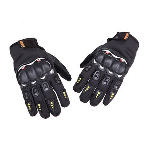 Gants de moto d'hiver de haute qualité avec protection des articulations, en cuir, pour la conduite à moto - Product Image 4