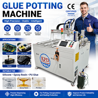 Máquina de Dosificación de Pegamento AB de 3 Ejes Totalmente Automática, Equipo de Llenado y Dispensación de Resina Epoxi, Silicona y Pegamento de PU de Dos Componentes