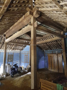 Ensemble de construction extérieur robuste Ardena, maison ancienne Joglo Java, bois de teck massif, résistant aux intempéries, montage facile - Product Image 2