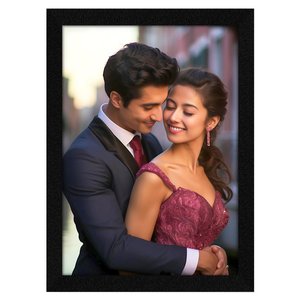 Customized Photo <b>Frames</b> with Photo Upload Plexi Glass A4 <b>A3</b> Paper or Canvas Personalized Gift - Product Image 1