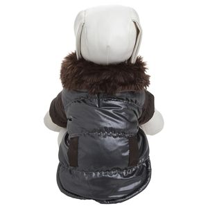 Ultra Fur Track <b>Collared</b> Metallic <b>Pet</b> Jacket Premium <b>Pet</b> Clothes - Product Image 5