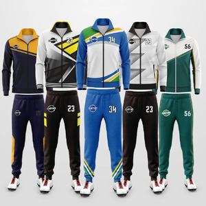 ชุดวอร์มแห้งเร็วระบายอากาศได้ดีปรับแต่งได้ชุดออกกำลังกายแฟชั่นสำหรับทีมกีฬากลางแจ้ง - Product Image 6