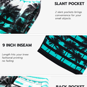 Pantalones Cortos Deportivos Casuales para Hombre con Logotipo Personalizado OEM, Impresión por Sublimación, Malla Transpirable, Secado Rápido, Cierre con Cordón Ajustable - Product Image 3