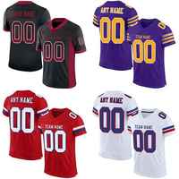 Maillot de football américain personnalisé par sublimation, uniforme d'équipe haute performance