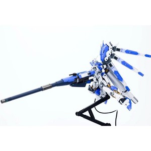 Kit de Actualización de Arma de Cañón de Gran Alcance de Plástico ABS a Escala 1/144, 20 Piezas, Soporte de Exhibición, Lámina de Calcomanías, Juguete de Modelo Mecha de Ciencia Ficción, Juguete DIY - Product Image 2