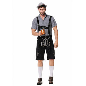 Fabricante Profesional de Lederhosen – Traje Bávaro Masculino de Alta Calidad con Logotipo Personalizado - Product Image 3