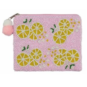 Monedero con Cierre de Cremallera y Diseño de Limones, Mini Bolsa para Monedas, Perfecta para Llevar Llaves, Tarjetas, Efectivo, Accesorio para Chicas y Mujeres - Product Image 1