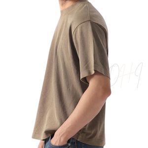 Camiseta Básica de Verano para Hombre, Corte Regular, 100% Algodón Ecológico, Secado Rápido, Transpirable, Estilo Casual, Lisa, Minimalista, 230g - Product Image 3
