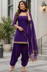 Vestidos Punjabi al por Mayor, Ropa India y Pakistaní, Vestido Corto Kurti, Vestidos Anarkali, Tallas y Colores Personalizados, para Bodas y Fiestas - Product Image 3