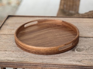 Excellent Quality Natural Wood Serving <b>Tray</b> for Breakfast in <b>Bed</b> Kitchen <b>Table</b> or Living Room Available At Factory - Product Image 3