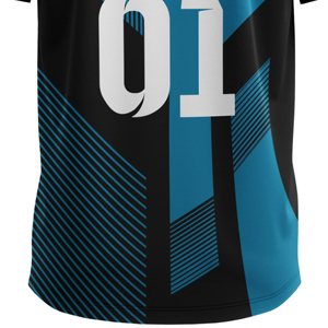 ชุดกีฬาทีมใหม่มาแรง ชุดกีฬาโพลีเอสเตอร์ 100% แบบซับลิเมชั่น ออกแบบเสื้อคริกเก็ตสั่งทำได้ตามต้องการ พิมพ์ลาย แห้งเร็ว - Product Image 4