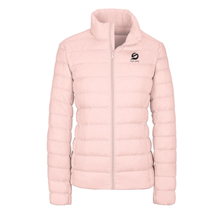 Nueva Llegada, Chaquetas Acolchadas para Mujer, Más Vendidas, Cuello Alto, Mangas Largas, Color Sólido, Precio al por Mayor - Product Image 1