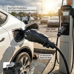 Adaptateur de charge EV portable CCS2 vers GB/T, connecteur de charge rapide DC durable 200A pour voitures électriques GB/T - Product Image 3