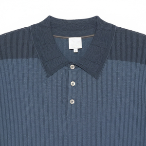 Chemises décontractées pour hommes, best-seller 2026, en coton tissé uni 100% avec col zippé, 220g, manches courtes, coupe ajustée - Product Image 3