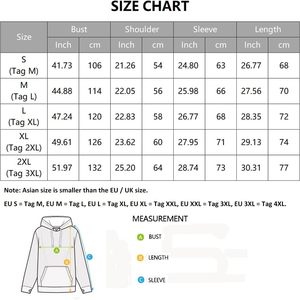 เสื้อฮู้ดดี้พิมพ์ลายนูน 3 มิติ ทรงโอเวอร์ไซส์ ไหล่ตก คุณภาพสูง สไตล์สตรีท  รับสั่งทำลายกราฟิก - Product Image 6