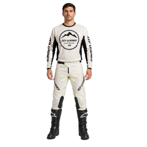 Conjunto de Jersey y Pantalones para Motocross, MX, ATV, MTB, Personalizado, Blanco y Negro, Impreso, Transpirable, para Todas las Temporadas - Product Image 1