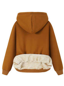 Sweat-shirt à capuche classique pour homme en coton molletonné, capuche réglable avec cordon de serrage, doux, chaud, manches longues, vêtement décontracté - Product Image 2