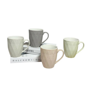 Tazas de Café de Cerámica Hechas a Mano, Redondas, Modernas y de Lujo, Ecológicas, para Oficina, Tazas de Té en Tonos Neutros para el Hogar y la Oficina - Product Image 1