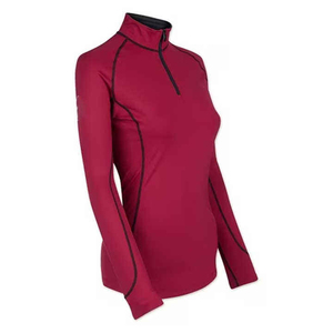 Chemises de base pour femmes d'équitation imprimées de haute qualité à prix de gros, respirantes et anti-humidité, OEM ODM - Product Image 1