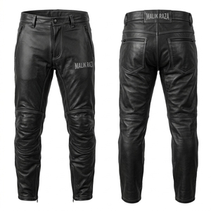 Pantalons de moto personnalisés pour les motards |   Véritable cuir de vache |   Graphiques de course automobile - Product Image 6