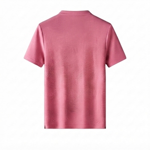 เสื้อโปโลชายสีพื้น ผ้าฝ้ายคุณภาพสูง สวมใส่สบาย เหมาะสำหรับฤดูร้อน ขายส่งเสื้อโปโลชายแขนสั้นผ้าฝ้าย - Product Image 2