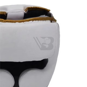 Protège-tête de boxe intégral personnalisé en cuir, durable et très demandé, pour MMA, Muay Thai, Kickboxing - Product Image 3