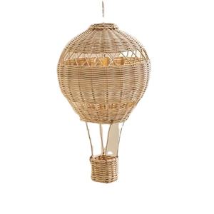 Decoración de globos de ratán natural Adornos de mimbre natural Adornos de Navidad bohemios Personalizar en HNH Craft Factory - Product Image 1