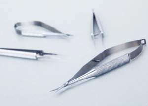 Porte-aiguille laparoscopique droit courbé 3 mm 36 cm Instruments chirurgicaux manuels certifiés CE Classe II SET BY DENTRIC IMPLANTS - Product Image 4