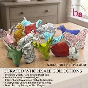 Suministro Directo de Fábrica: Tiradores y Perillas Modernos de Hierro Fundido con Diseño Artístico de Animales Mixtos y Acabado Envejecido para Muebles, Armarios, Cómodas y Cajones - Product Image 4