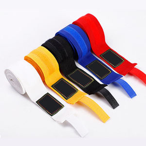Bandes de maintien pour poignets en coton de haute qualité, élastiques, pour la boxe, l'entraînement MMA, colorées, offrant un soutien efficace pour une protection optimale lors de l'entraînement. - Product Image 1