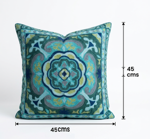 Fundas de Cojín Suzani Bordadas en Algodón de Primera Calidad para el Hogar, para Sofá, Sala de Estar, Compre Directamente del Proveedor - Product Image 3
