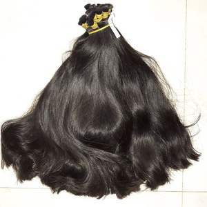 Máquina vietnamita de cabello liso Trama y cabello a granel Punta igual Color natural Proveedor de Vietnam - Product Image 3