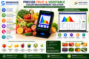 Sensegood Instruments Agriculture Color Spectrophotometer 400-700nm Fruits Vegetables Colorimeter <b>Tomato</b> CCI Ripening Index - Product Image 3