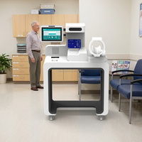 Kiosques médicaux intelligents à écran tactile haute précision, alimentés par énergie solaire, pour l'auto-prise en charge médicale, fabriqués par Huasheng Medical Factory