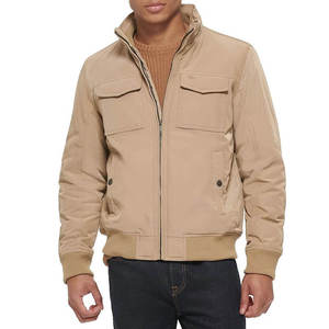 <b>Men's</b> Bomber <b>Jacket</b> Premium Quality Windproof <b>Lightweight</b> Casual Outerwear Streetwear Fashion <b>Jacket</b> - Product Image 2