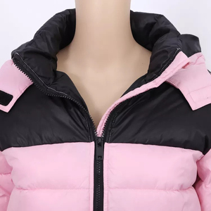 Boys and Girls Hooded Winter Bomber Coats Candy-Colored Puffy Jacket in Polyester <b>Bubble</b> Design for <b>kids</b> puffer jacket - Product Image 5