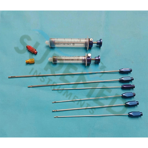 Juego de cánulas Micro Luer Lock SureMed Instruments de 10 piezas para transferencia de grasa facial, instrumentos quirúrgicos reutilizables con certificación CE - Product Image 6