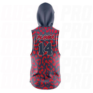 Uniforme de Fútbol Americano Sublimado con Diseño Personalizado 7 contra 7 con Capucha, Uniforme de Fútbol Americano Personalizado con Tu Nombre y Número - Product Image 3