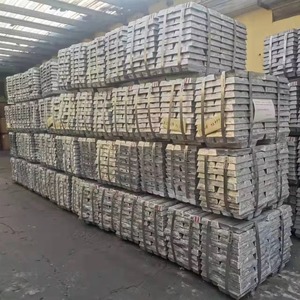 Vente en gros de lingots de zinc, anodes sacrificielles, lingots de zinc de haute pureté 99,995%, anodes anti-corrosion, blocs de zinc marins - Product Image 3