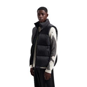 Gilet d'extérieur léger pour homme avec isolation matelassée douce et design décontracté sans manches pour l'hiver - Product Image 6