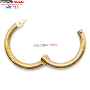 Anillo Nasal Veterinario para Ganado con Tornillos, Autoperforante, de Acero Inoxidable, Reutilizable y Ecológico para Ganado Vacuno, Equipo para Granjas - Product Image 6